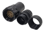 ProX XC-P19PMALE 19-Pin Male Connector - Solder Type - Kupo PLS-5219LM by ProX