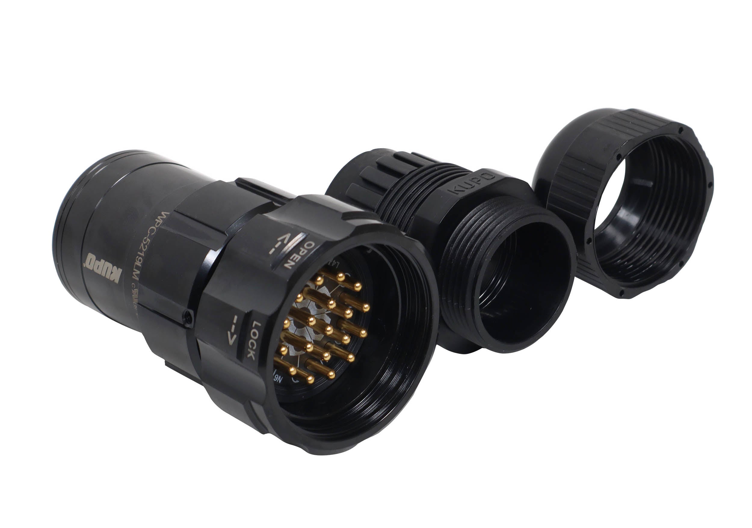 ProX XC-P19PMALE 19-Pin Male Connector - Solder Type - Kupo PLS-5219LM by ProX