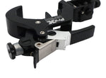 ProX T-QFXPRESSX4 Set of 4 Quick 90° Folding Truss Clamps with Moving Head Adapters, 2" Tube - Black by ProX