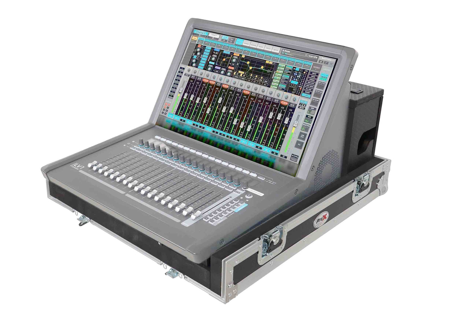 ProX XS-WLV1CLDHW ATA Flight Case for Digital Audio Mixer - eMotion LV1 Console with Doghouse Compartment by ProX Cases