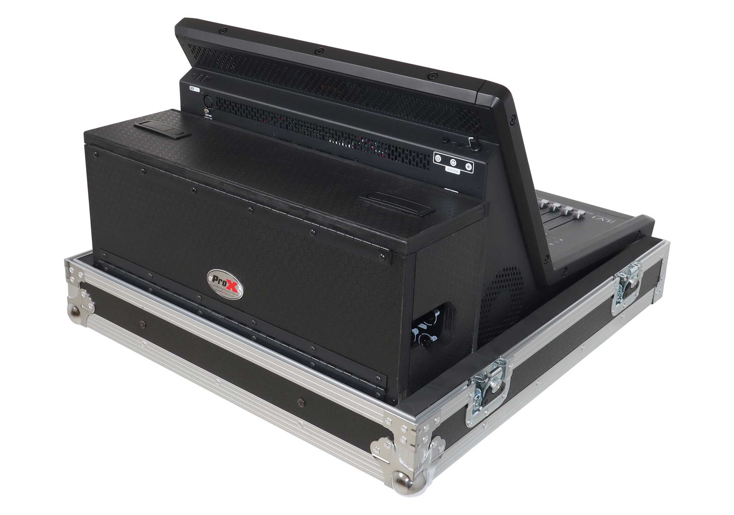 ProX XS-WLV1CLDHW ATA Flight Case for Digital Audio Mixer - eMotion LV1 Console with Doghouse Compartment by ProX Cases