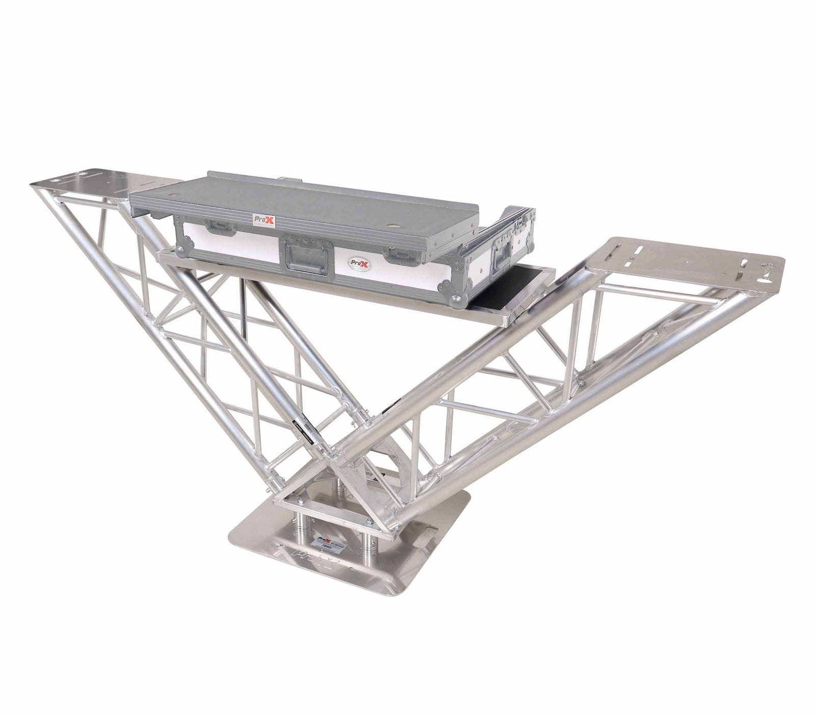 ProX XT-VStationTT Pair of 3ft Truss with Middle table by ProX