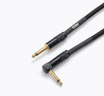 On-Stage OSPRO-ICR, Production-Grade Braided Instrument Cable - Right Angle to Straight, 10, 15, 25 ft by On-Stage