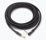 On-Stage OSPRO-ICR, Production-Grade Braided Instrument Cable - Right Angle to Straight, 10, 15, 25 ft by On-Stage