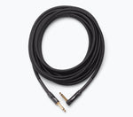 On-Stage OSPRO-ICR, Production-Grade Braided Instrument Cable - Right Angle to Straight, 10, 15, 25 ft by On-Stage