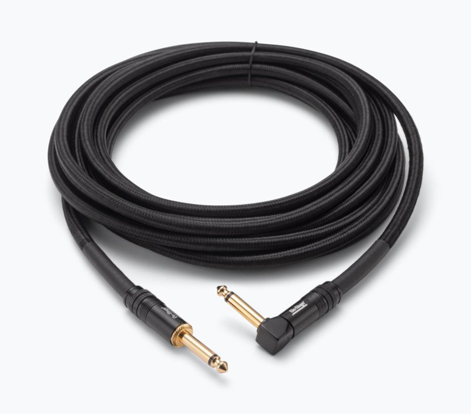 On-Stage OSPRO-ICR, Production-Grade Braided Instrument Cable - Right Angle to Straight, 10, 15, 25 ft by On-Stage