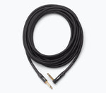 On-Stage OSPRO-ICR, Production-Grade Braided Instrument Cable - Right Angle to Straight, 10, 15, 25 ft by On-Stage