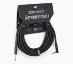 On-Stage OSPRO-ICR, Production-Grade Braided Instrument Cable - Right Angle to Straight, 10, 15, 25 ft by On-Stage