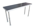C-Stock Rayado y Dañado: ProX XSQ-2x6 MK2, unidad de escenario individual StageQ de 2' x 6' de altura ajustable de 28 a 48"