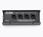 On-Stage OSPRO-SNK4BM Production-Grade Snake Signal Box Male - 4x XLR to 1x RJ45 by On-Stage