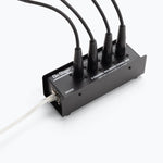 On-Stage OSPRO-SNK4BM Production-Grade Snake Signal Box Male - 4x XLR to 1x RJ45 by On-Stage