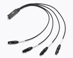 On-Stage OSPRO-SNK4CF Production-Grade Snake Cable Female - 4x XLR to 1x RJ45 Ethernet by On-Stage