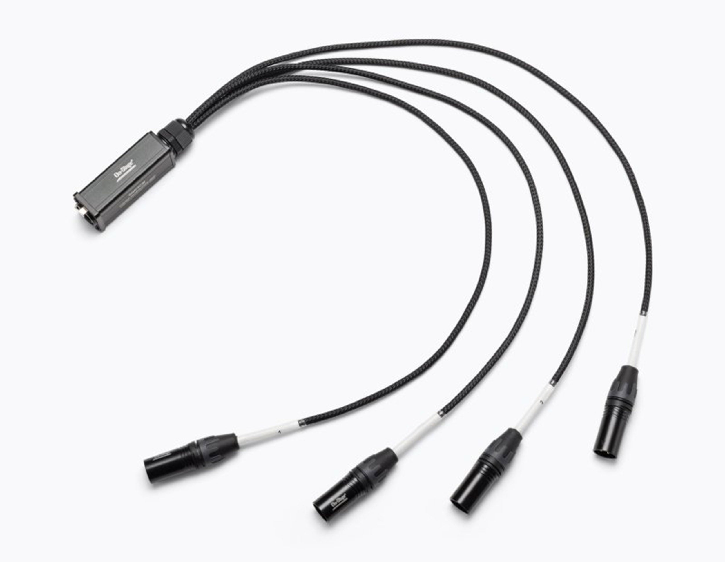 On-Stage OSPRO-SNK4CF Production-Grade Snake Cable Male - 4x XLR to 1x RJ45 Ethernet by On-Stage