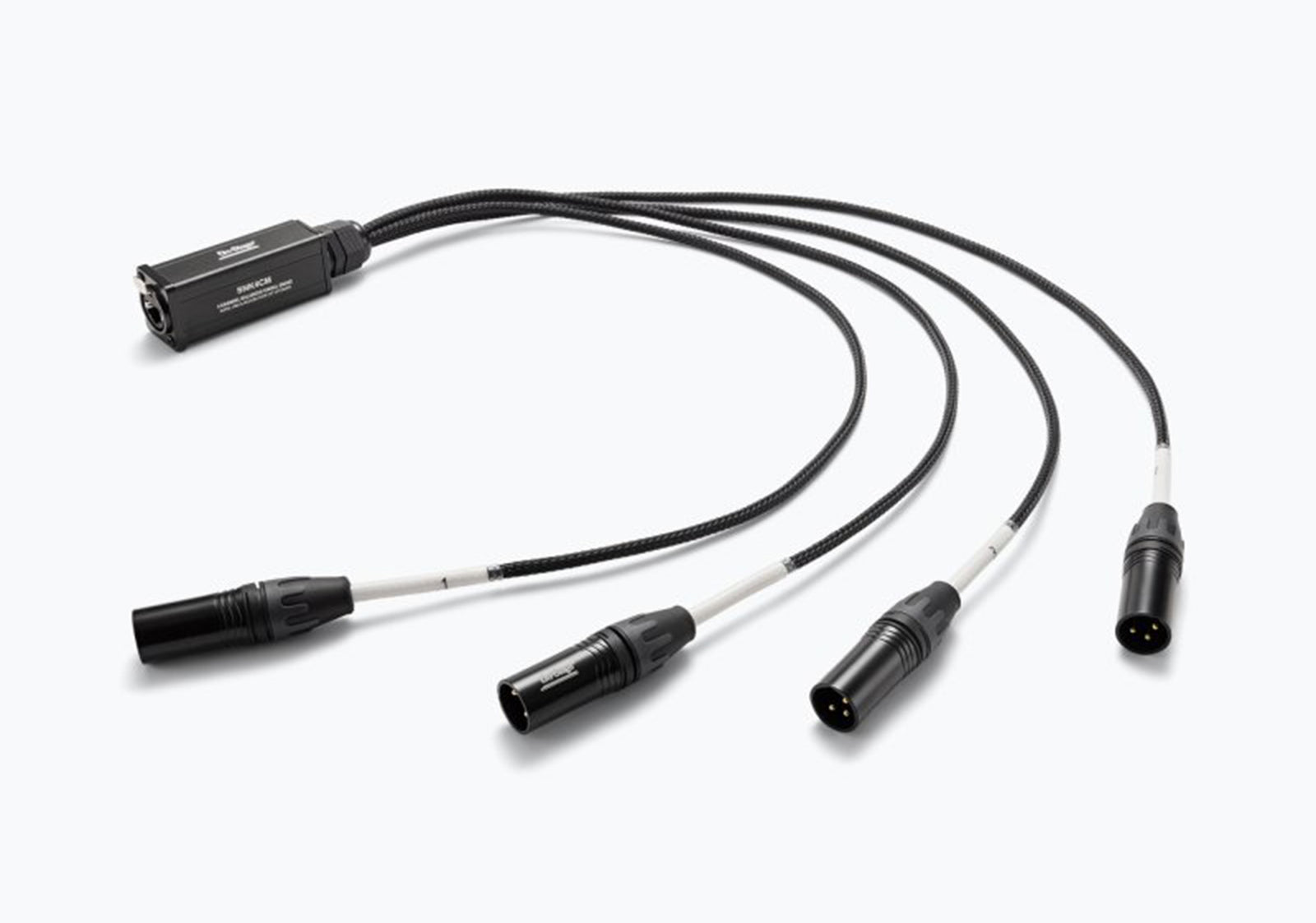 On-Stage OSPRO-SNK4CF Production-Grade Snake Cable Male - 4x XLR to 1x RJ45 Ethernet by On-Stage