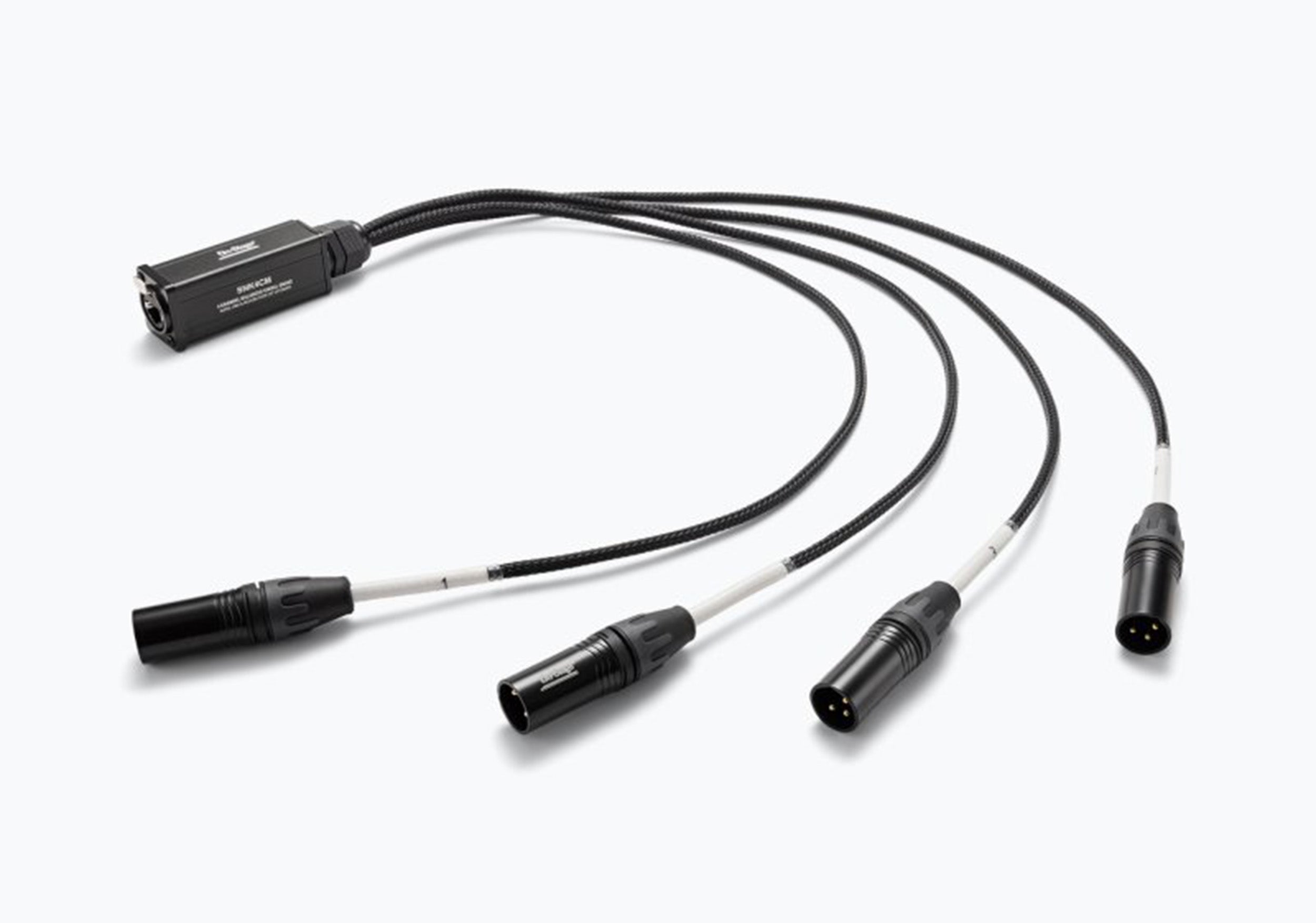 On-Stage OSPRO-SNK4CF Production-Grade Snake Cable Male - 4x XLR to 1x RJ45 Ethernet by On-Stage