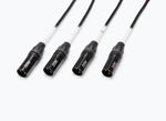 On-Stage OSPRO-SNK4CF Production-Grade Snake Cable Male - 4x XLR to 1x RJ45 Ethernet by On-Stage