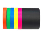 DGS Tapes and Case MGSET/B, 6-Pack Micro Gaffer Tape Set - 1/2" x 7 yd, Fluorescent Colors by DGS USA