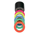 DGS Tapes and Case MGSET/B, 6-Pack Micro Gaffer Tape Set - 1/2" x 7 yd, Fluorescent Colors by DGS USA