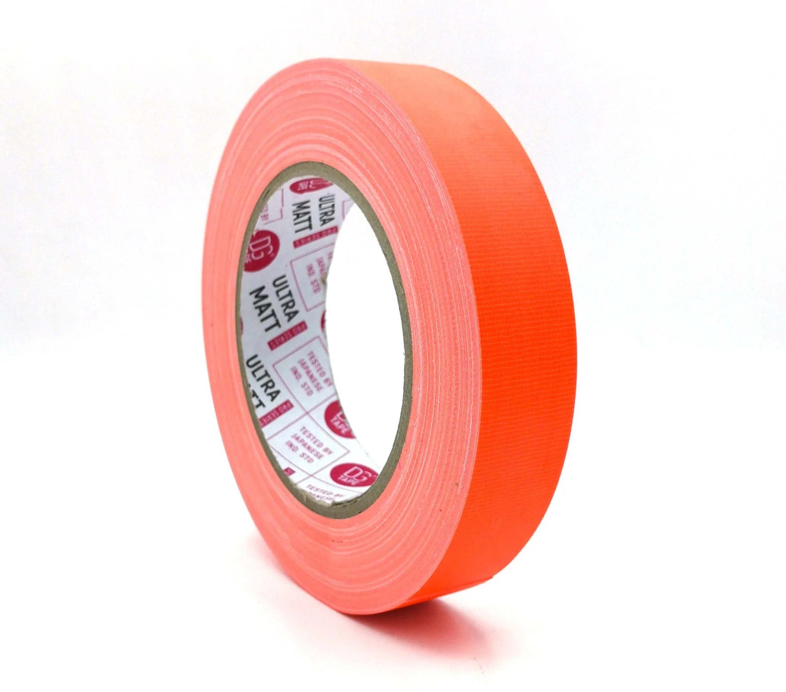 DGS Tapes and Case UMF25/25, Fluorescent Gaffer Tape - 25mm x 25m, LDPE Matte Finish by DGS USA