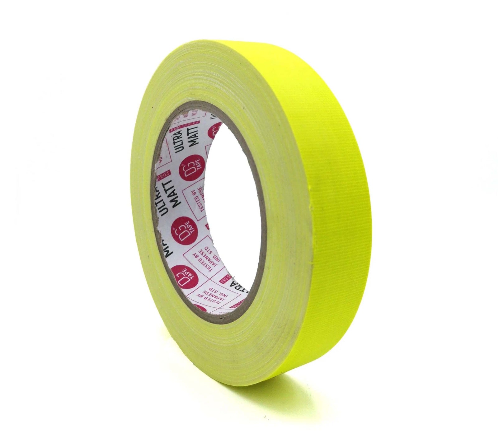 DGS Tapes and Case UMF25/25, Fluorescent Gaffer Tape - 25mm x 25m, LDPE Matte Finish by DGS USA