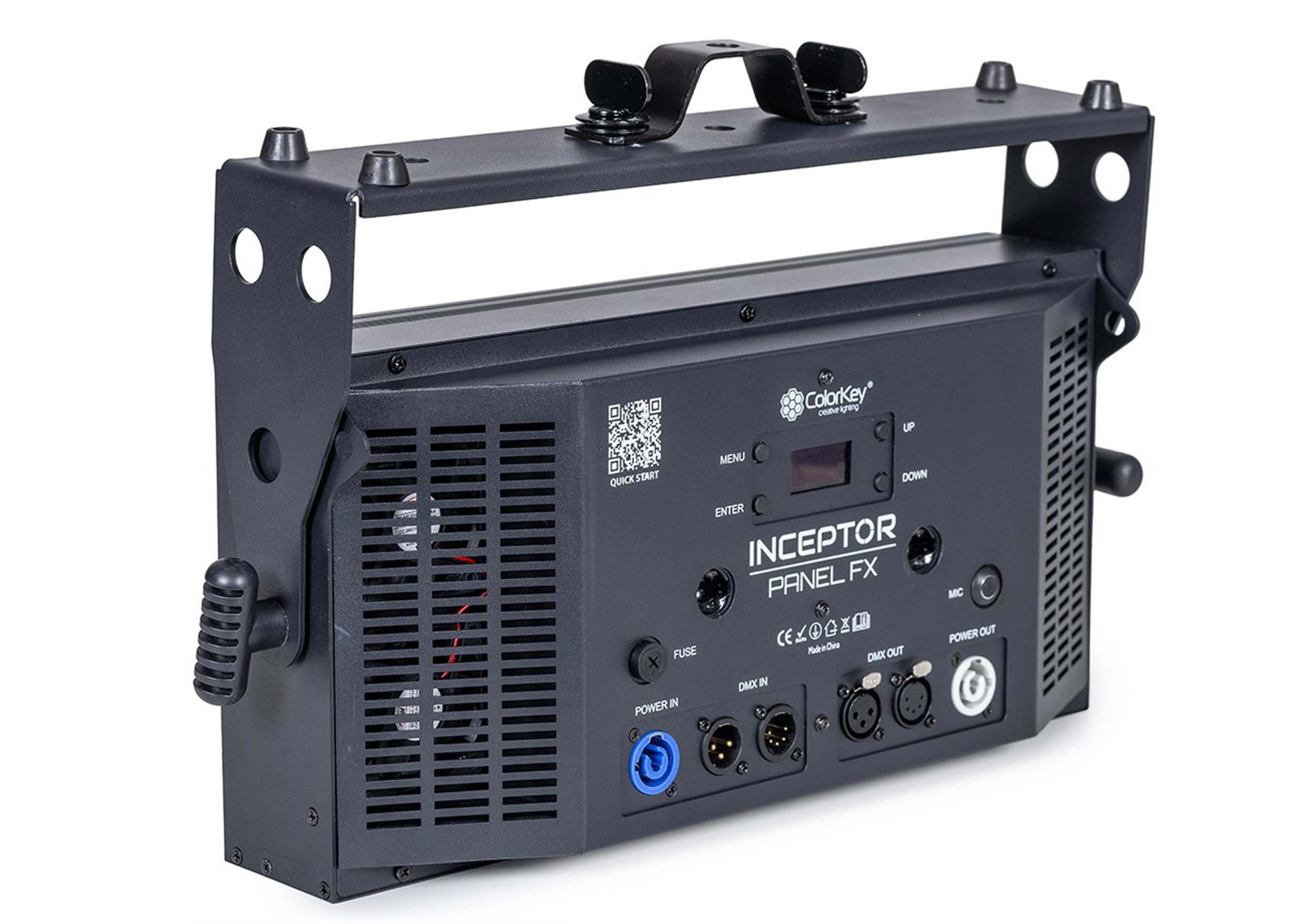ColorKey CKU-4110 Inceptor Panel FX - High-Power RGB + CW/WW LED Pixel Wash, Strobe and Blinder with ActiveFrost by ColorKey