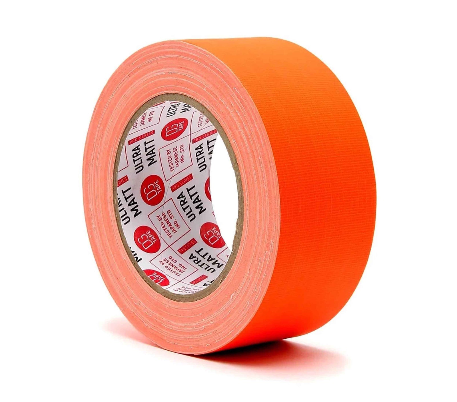 DGS Tapes and Case UMF50/25, Fluorescent Gaffer Tape - 50mm x 25m, LDPE Matte Finish by DGS USA