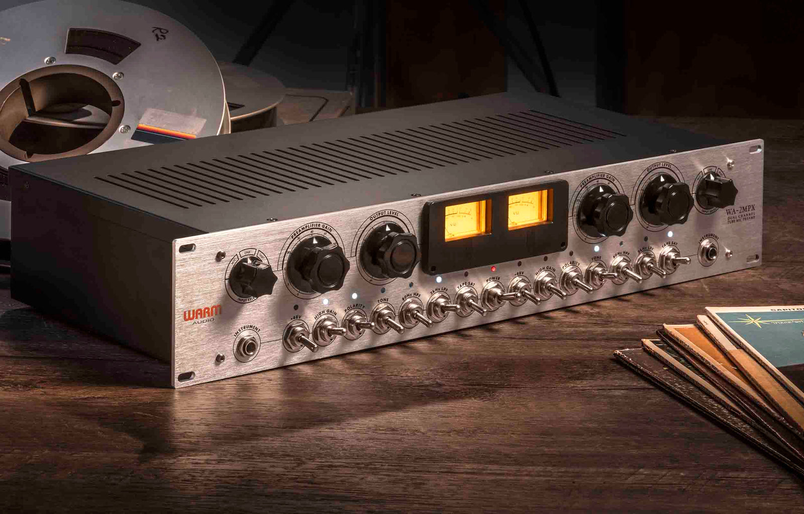 Warm Audio WA-2MPX Dual-Channel Tube Microphone Preamp by Warm Audio