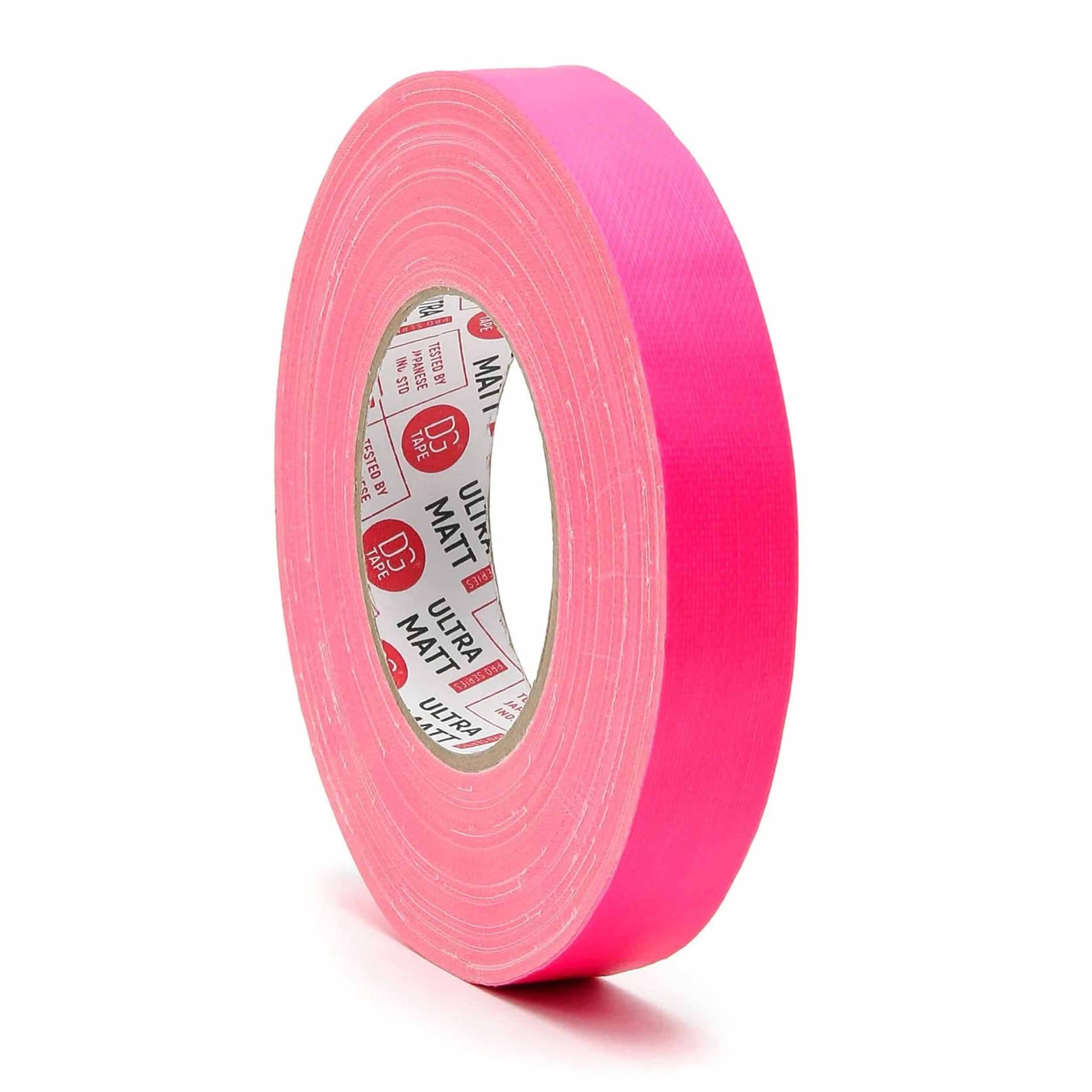 DGS Tapes and Case UMF25/50, Fluorescent Gaffer Tape - 25mm x 50m, Ultra Matte Finish by DGS USA