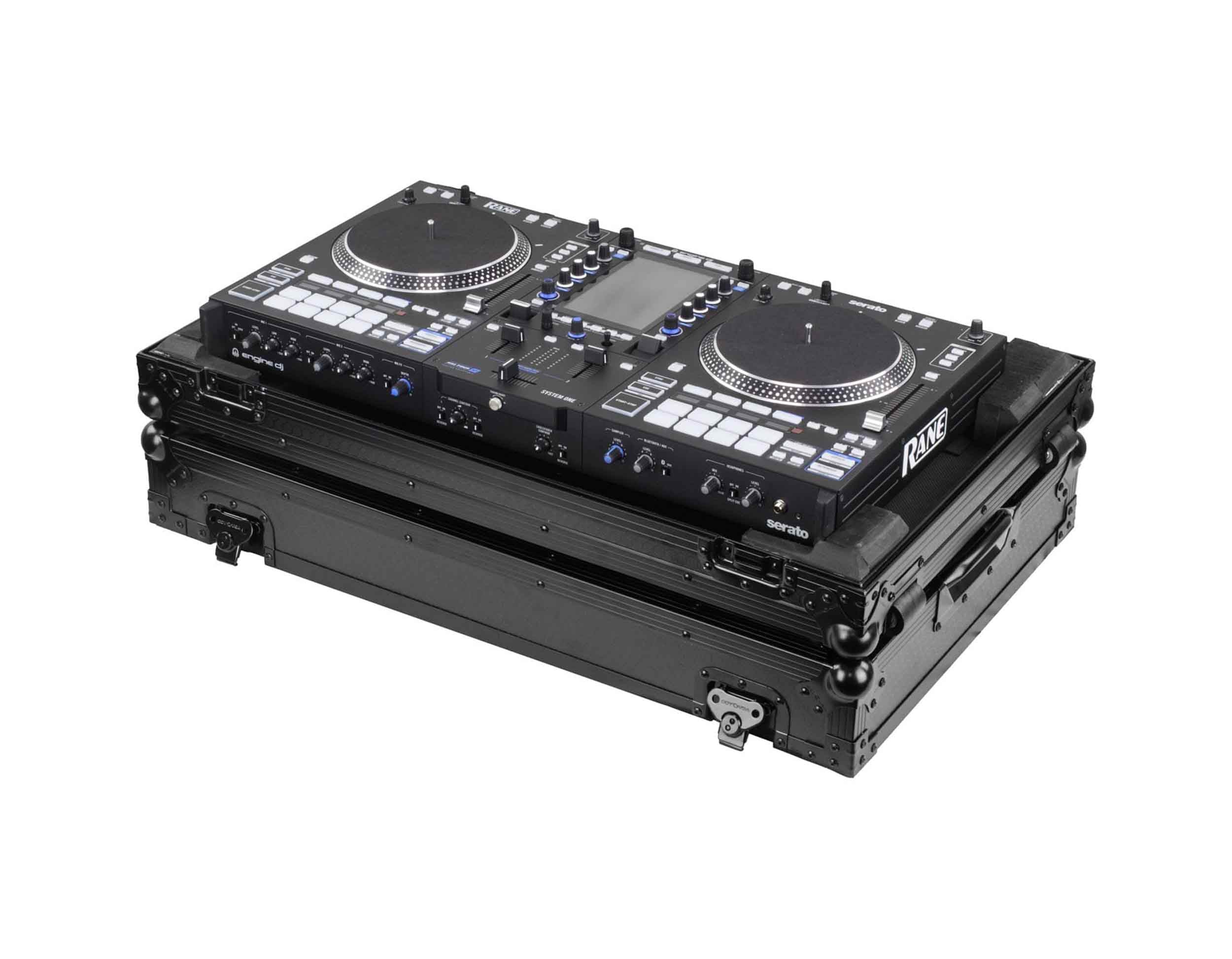 Odyssey RC-SYSTEMONEW Road Case Series Case for RANE SYSTEM ONE with Wheels - Black by Odyssey