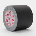 DGS Tapes and Case UM100/25, Black and White Ultra Matte Gaffer Tape - 100 mm × 25 m, 76-Mesh by DGS USA