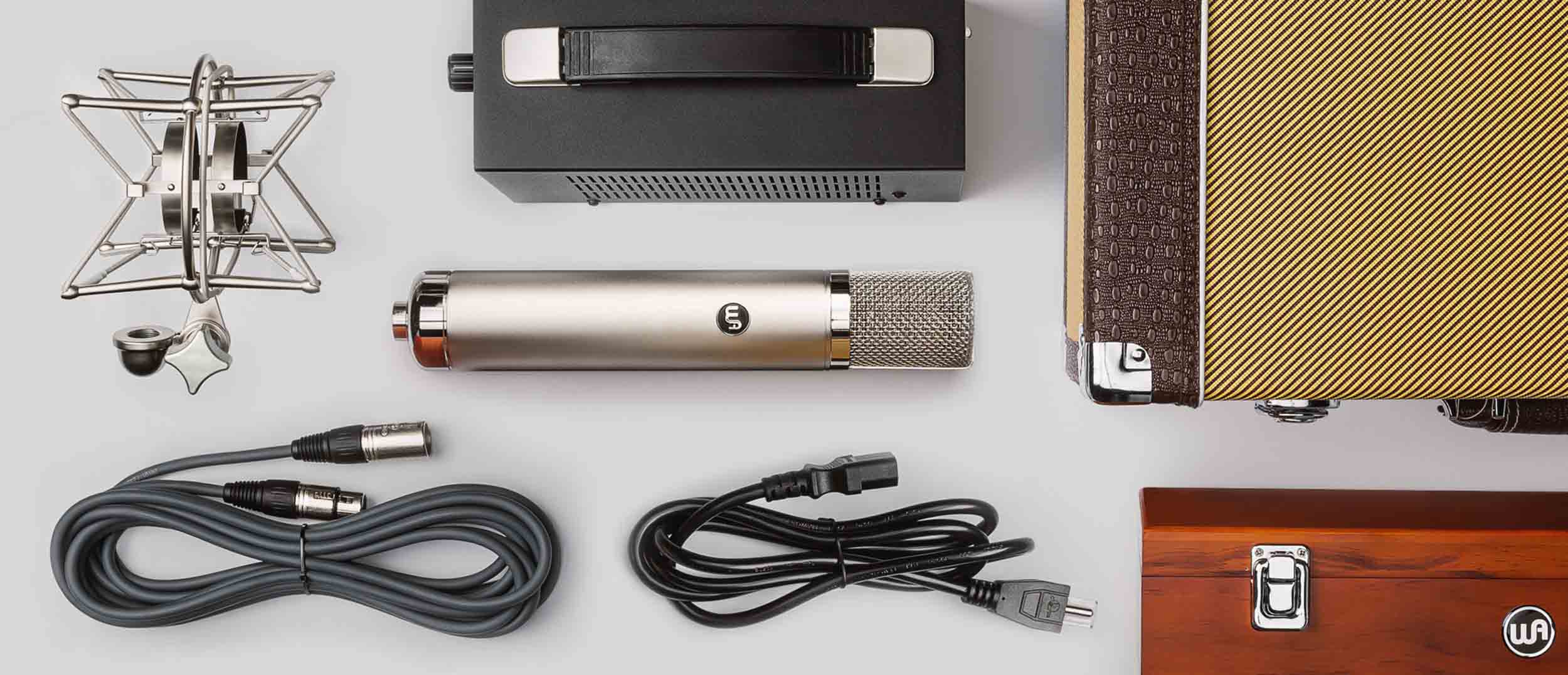 Warm Audio WA-CX12 Tube Condenser Microphone with 9 Patterns and Vintage Sound by Warm Audio