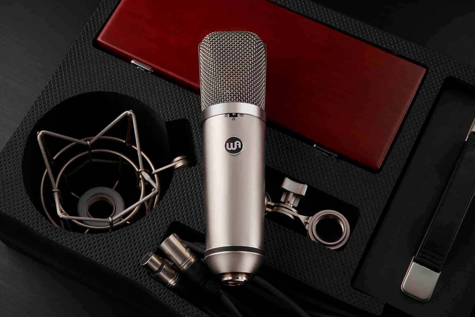 Warm Audio WA-67 Large Diaphragm Tube Condenser Mic with PSU and Case by Warm Audio