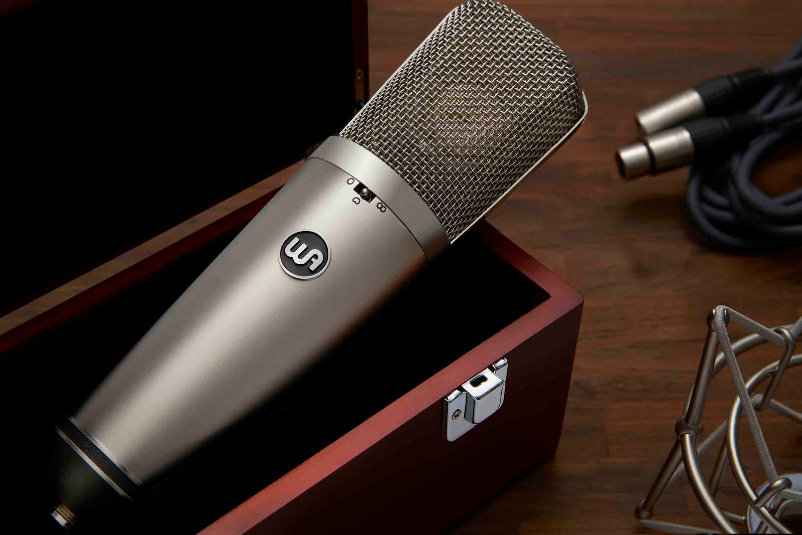 Warm Audio WA-67 Large Diaphragm Tube Condenser Mic with PSU and Case by Warm Audio