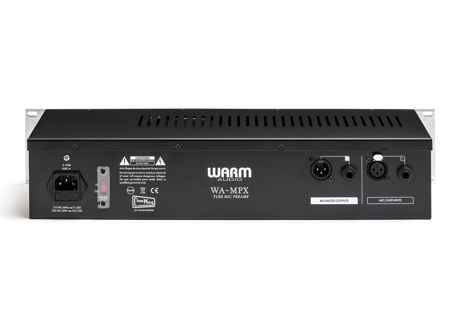 Warm Audio WA-MPX Single-Channel Tube Mic Preamp by Warm Audio