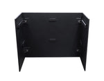 Odyssey PDJBOOTH483824BLACK Painted Wood Facade-Style Folding DJ Booth - Black by Odyssey