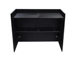 Odyssey PDJBOOTH483824BLACK Painted Wood Facade-Style Folding DJ Booth - Black by Odyssey