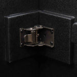 Odyssey PDJBOOTH483824BLACK Painted Wood Facade-Style Folding DJ Booth - Black by Odyssey