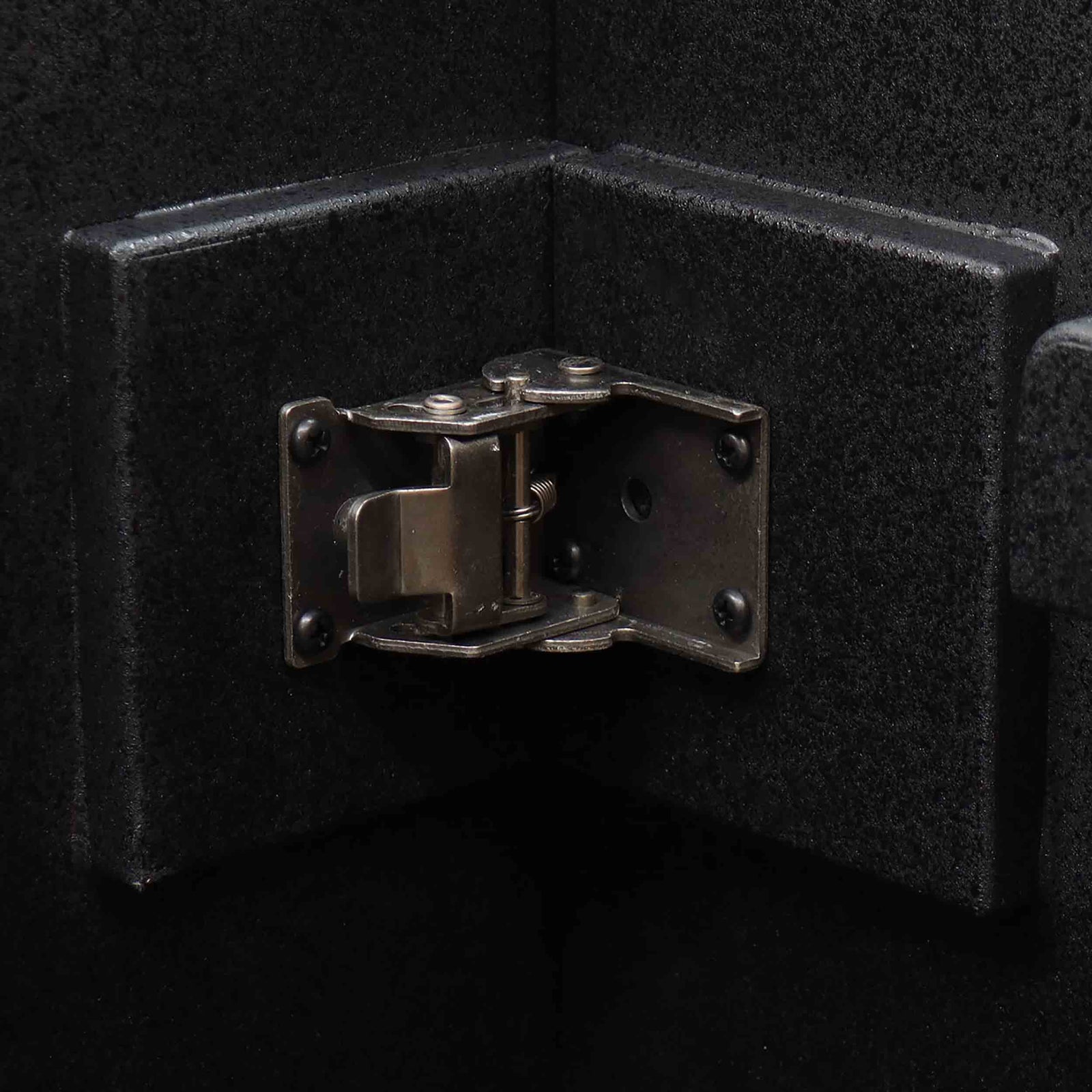 Odyssey PDJBOOTH483824BLACK Painted Wood Facade-Style Folding DJ Booth - Black by Odyssey