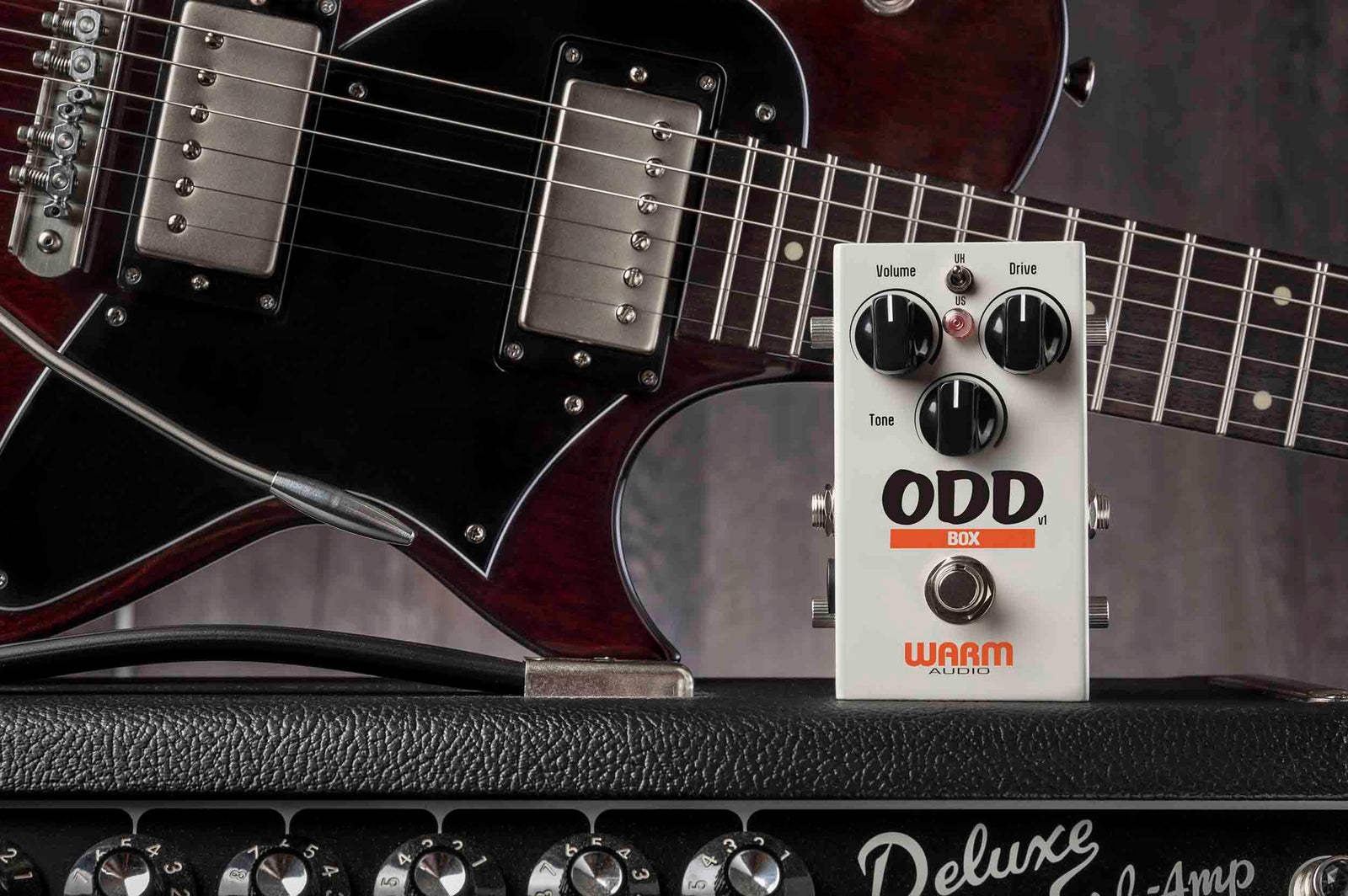 Warm Audio ODD Box v1 Hard-Clipping Overdrive Pedal by Warm Audio