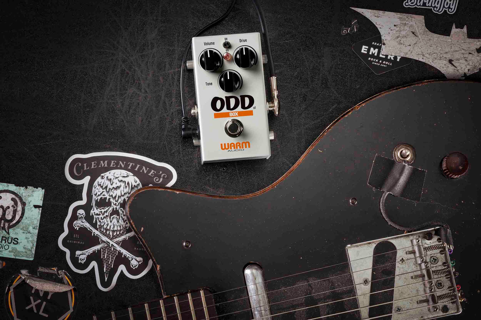 Warm Audio ODD Box v1 Hard-Clipping Overdrive Pedal by Warm Audio