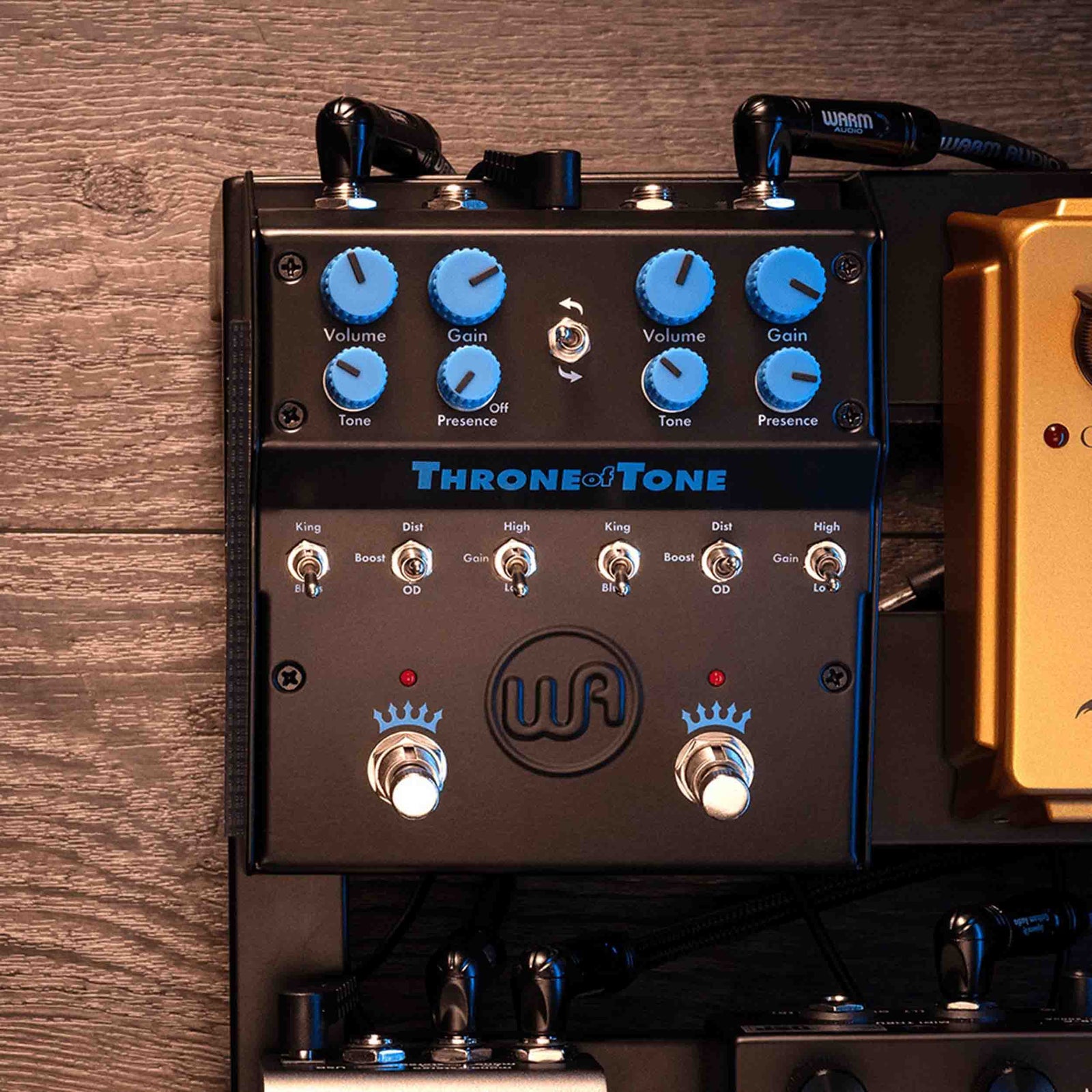 Warm Audio WA-TOT Throne of Tone Overdrive Pedal by Warm Audio