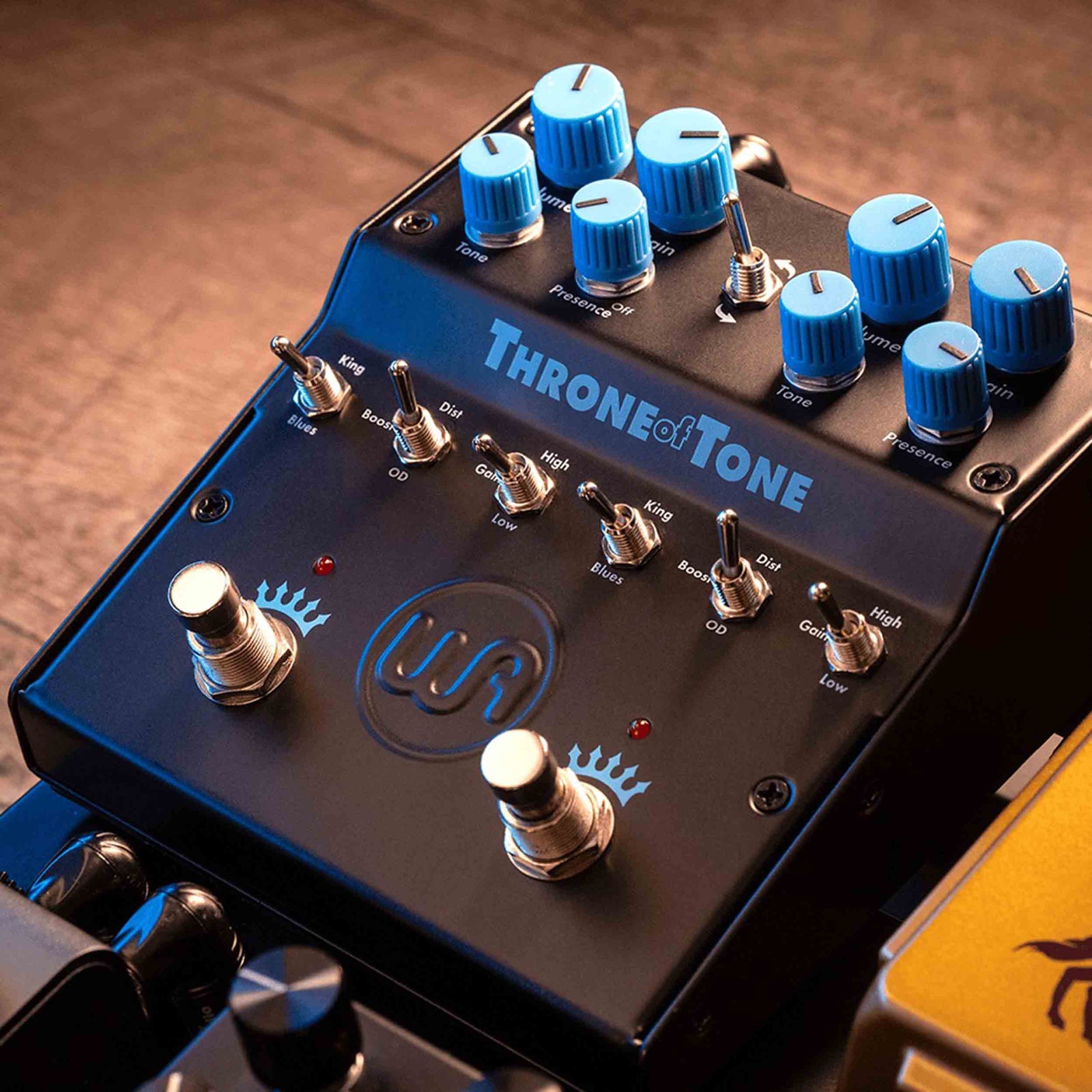 Warm Audio WA-TOT Throne of Tone Overdrive Pedal by Warm Audio