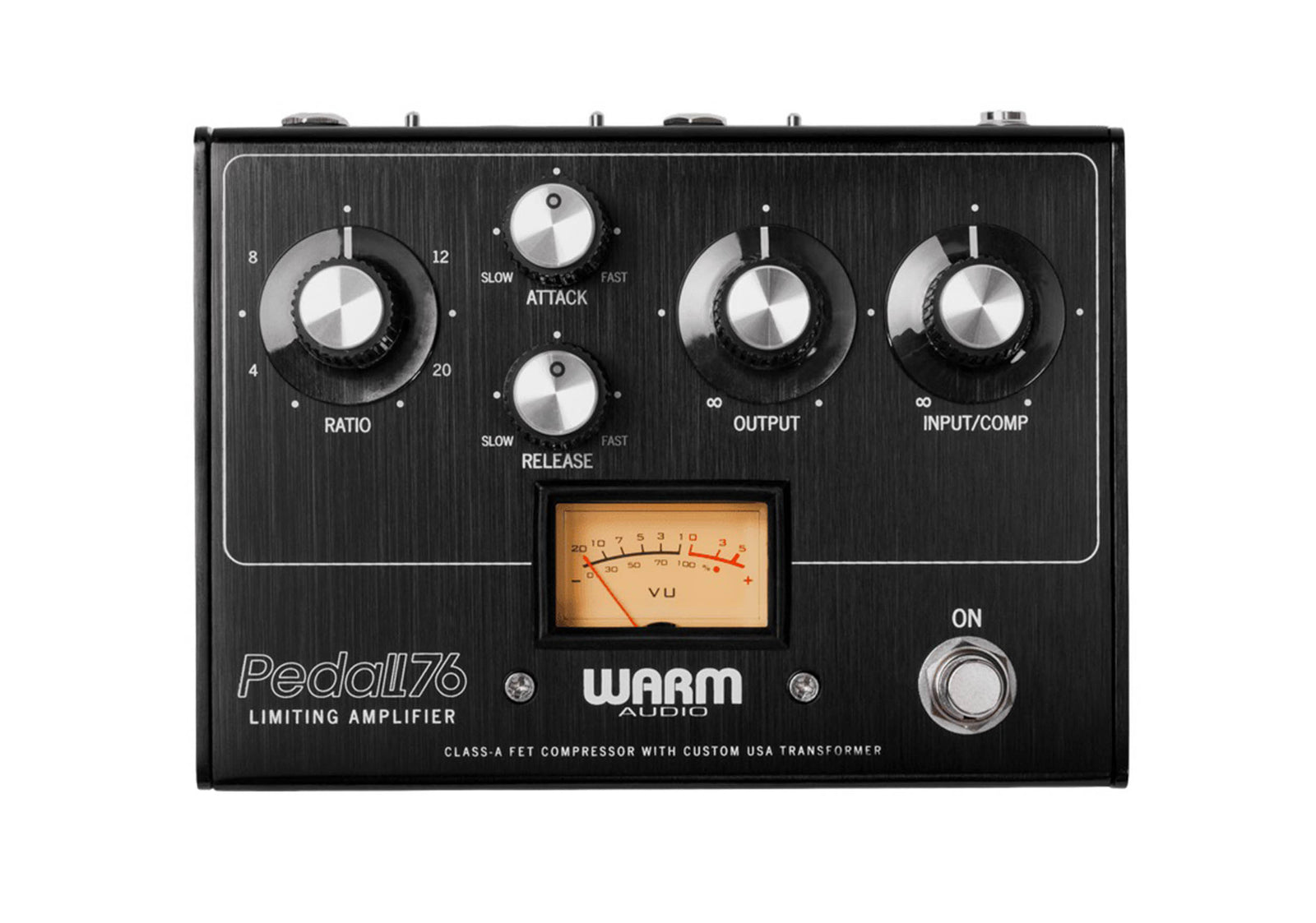 Warm Audio WA76-P All-Analog Transformer-Balanced FET Compressor Pedal by Warm Audio