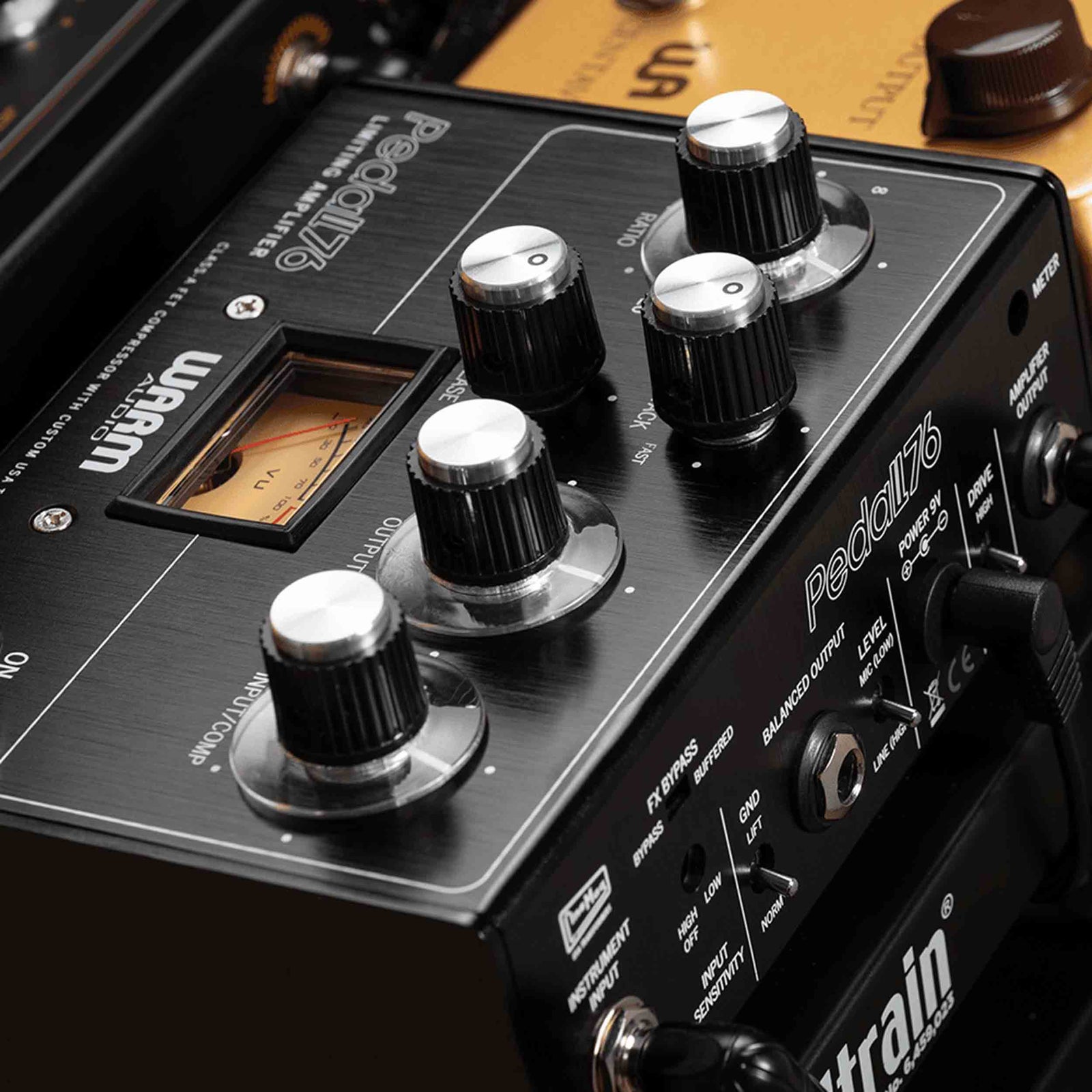 Warm Audio WA76-P All-Analog Transformer-Balanced FET Compressor Pedal by Warm Audio