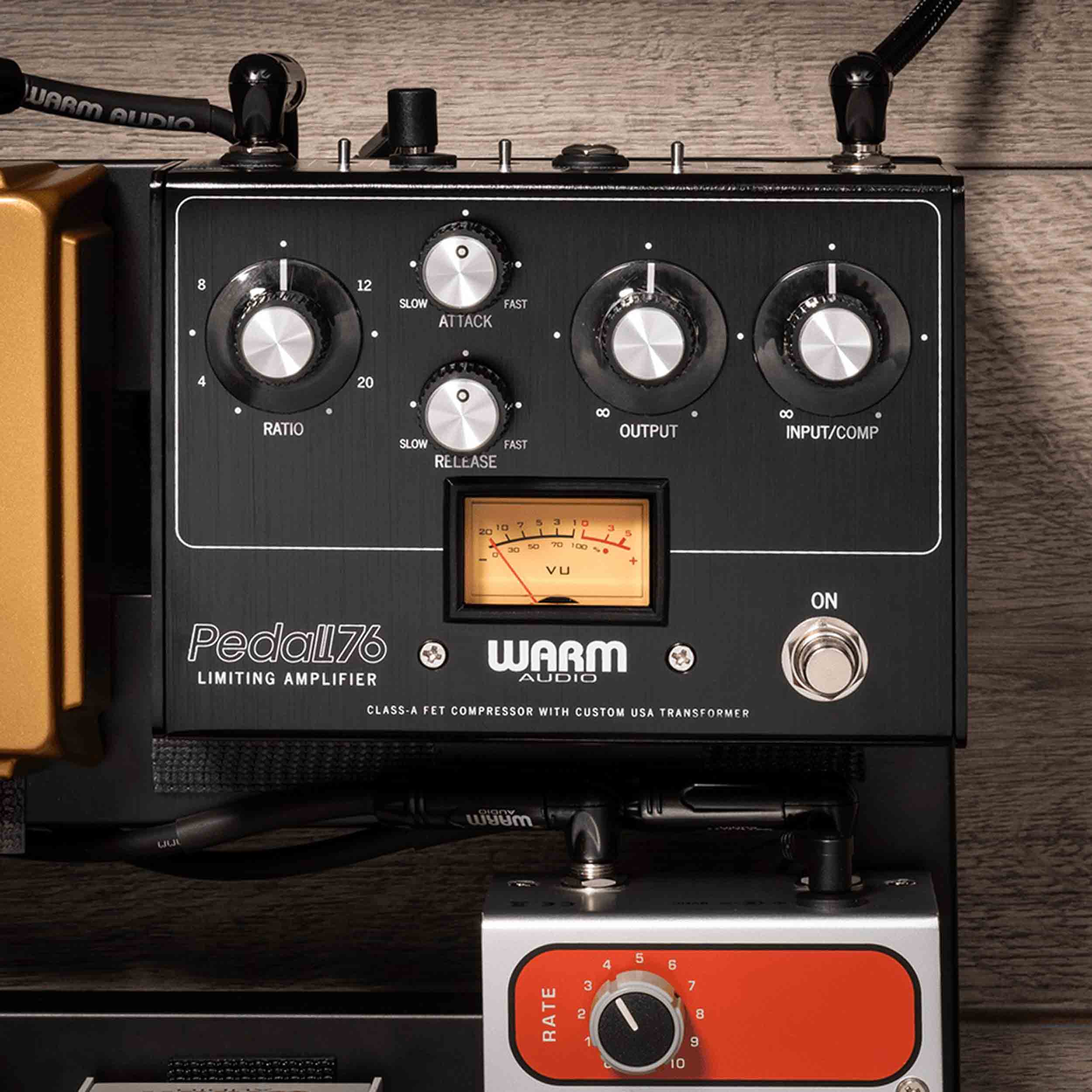 Warm Audio WA76-P All-Analog Transformer-Balanced FET Compressor Pedal by Warm Audio