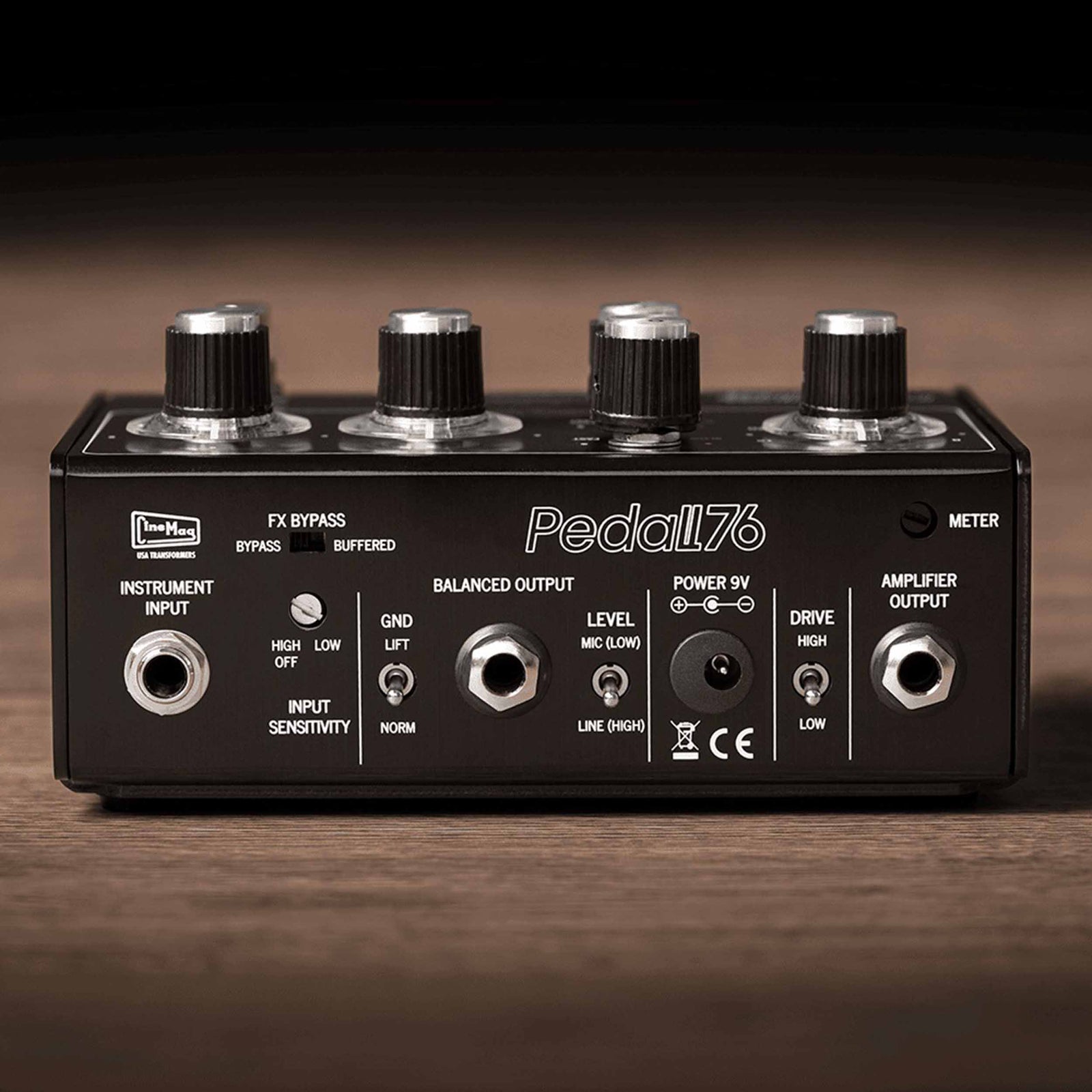 Warm Audio WA76-P All-Analog Transformer-Balanced FET Compressor Pedal by Warm Audio