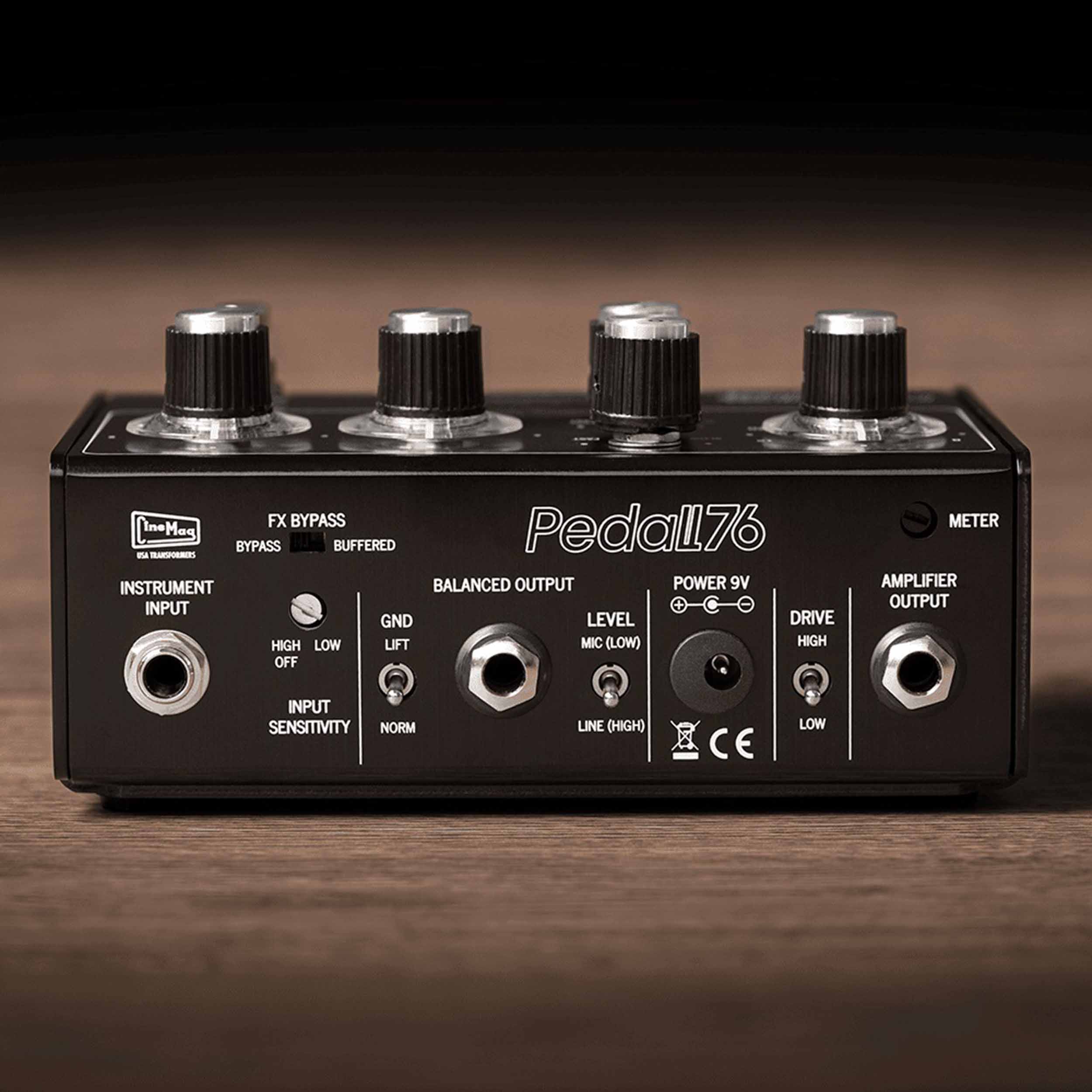 Warm Audio WA76-P All-Analog Transformer-Balanced FET Compressor Pedal by Warm Audio