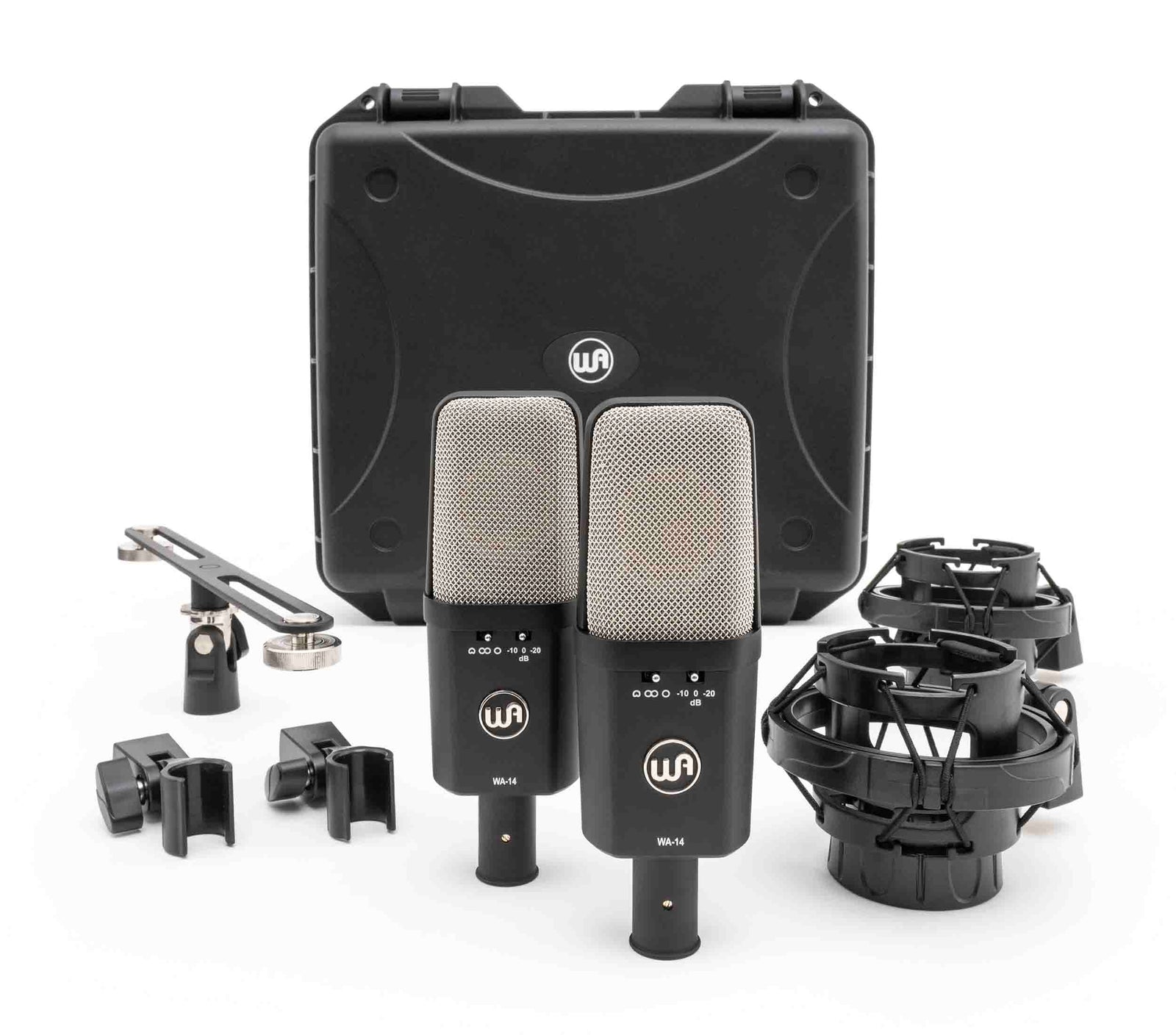 Warm Audio WA-14SP Stereo Pair Large-Diaphragm Condenser Microphone by Warm Audio