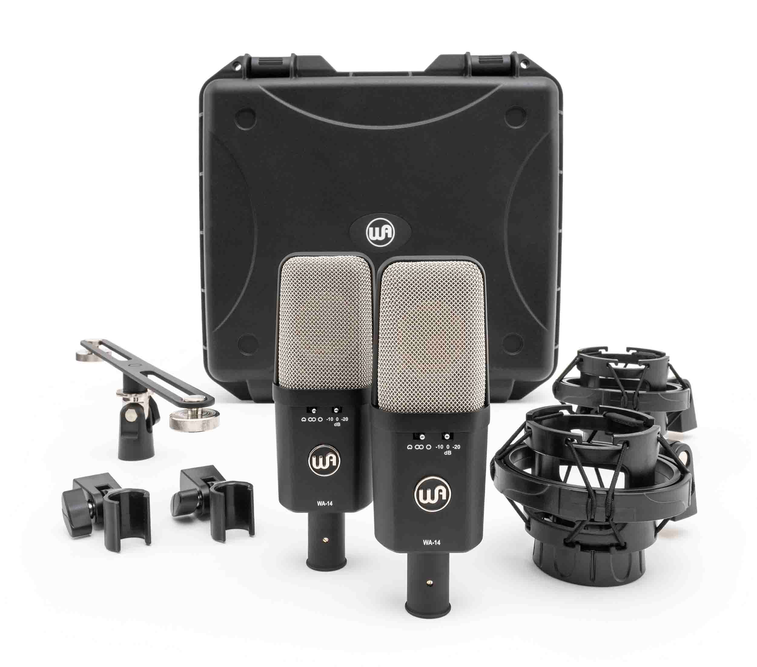 Warm Audio WA-14SP Stereo Pair Large-Diaphragm Condenser Microphone by Warm Audio