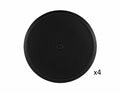 RCF AC-GRILLKIT4X-CMR-B Set of 4 Black Grilles for CMR 60T and CMR 50T Ceiling Speakers by RCF
